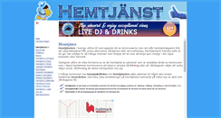 Desktop Screenshot of hemtjanst.info